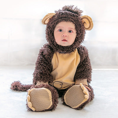 Mono de animales de Halloween para bebé