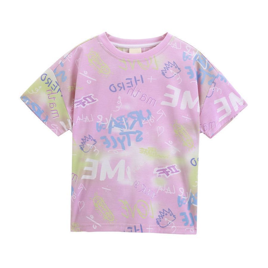 Camiseta Tie-dye para Niños/As , Holgada y a la Moda.