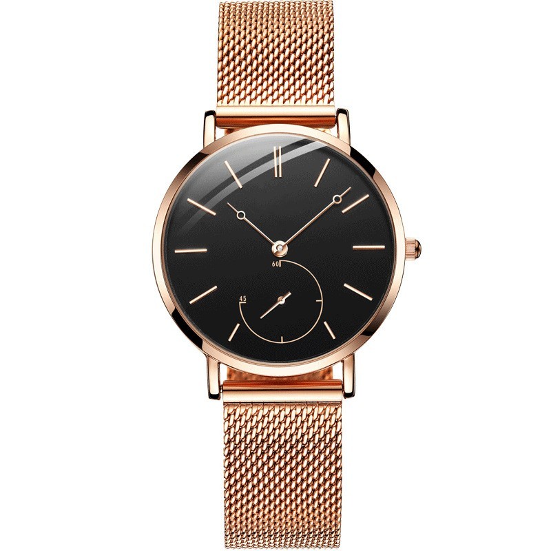 Reloj  para mujer con dial pequeño e impermeable.