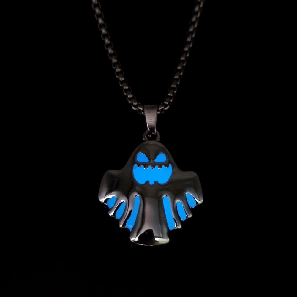 Collar de Halloween de Fantasma Luminoso