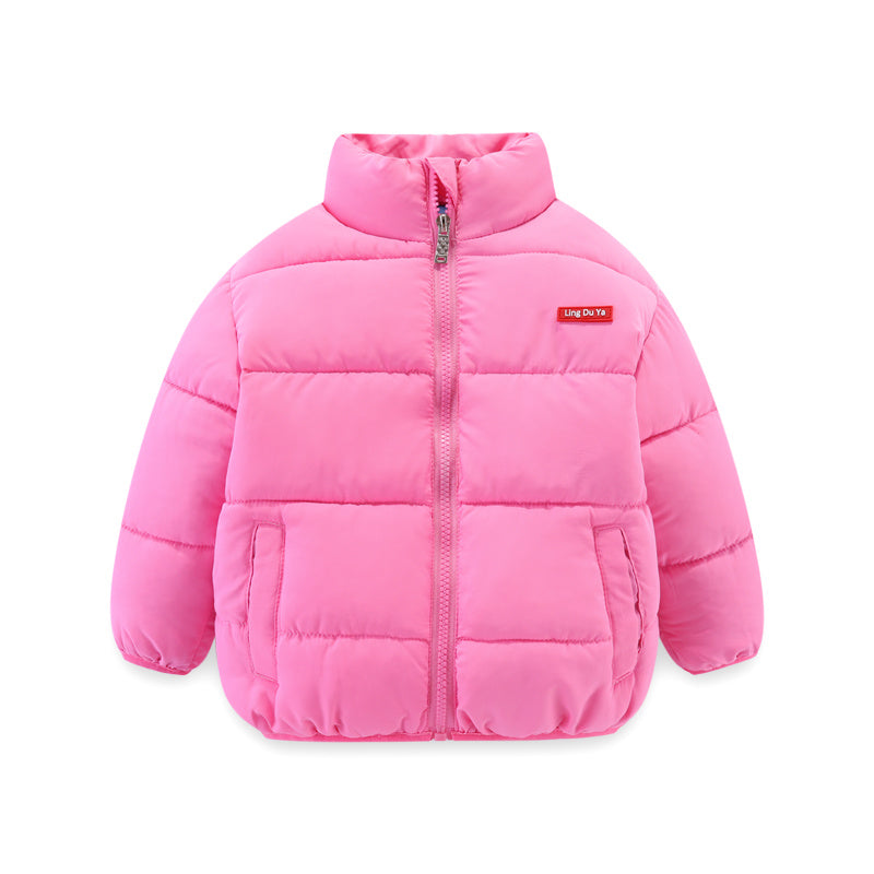 Chaqueta de algodón para niños y niñas.