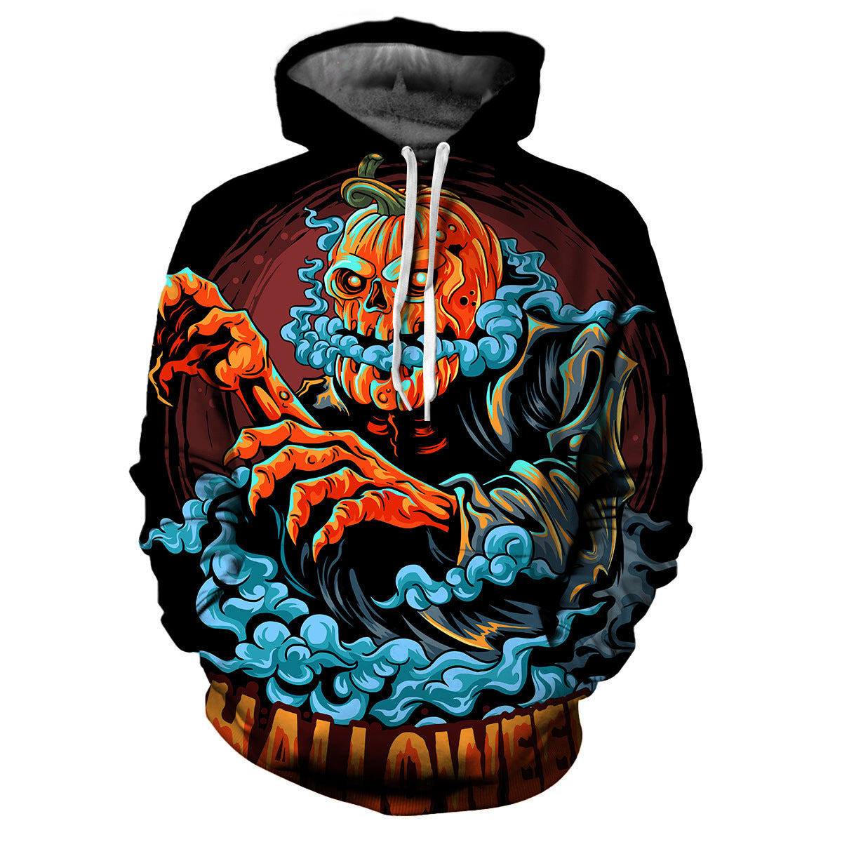 Sudadera con Capucha de diseño de Halloween.