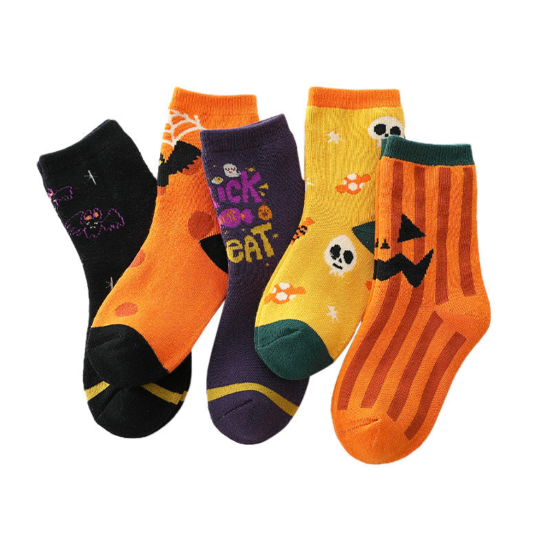 Calcetines de Felpa para Niños de Halloween