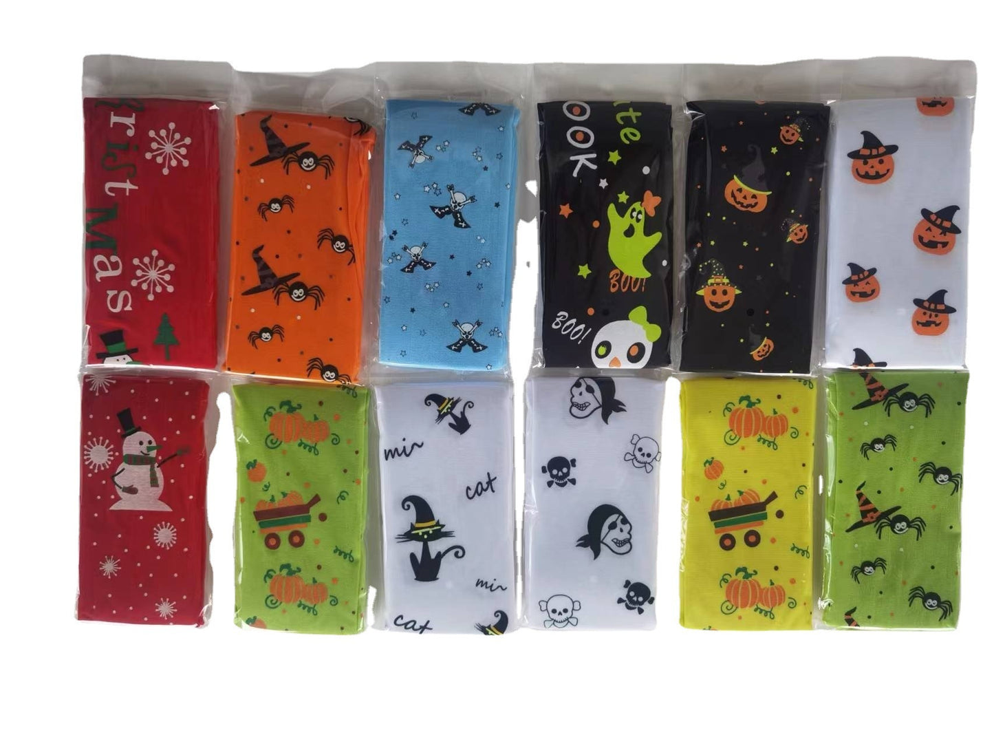 Variedad de Calcetines para Fiestas de Halloween.