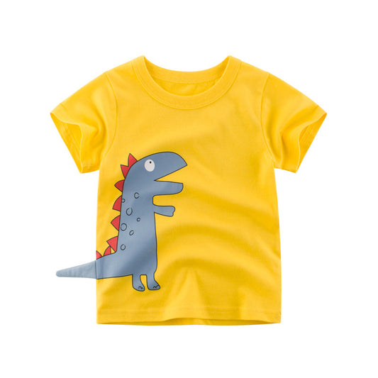 Camiseta para niños con estampado de dinosaurio.