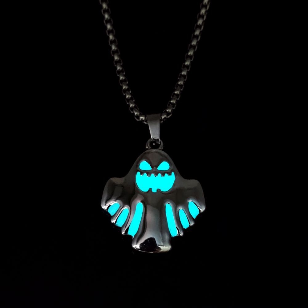 Collar de Halloween de Fantasma Luminoso