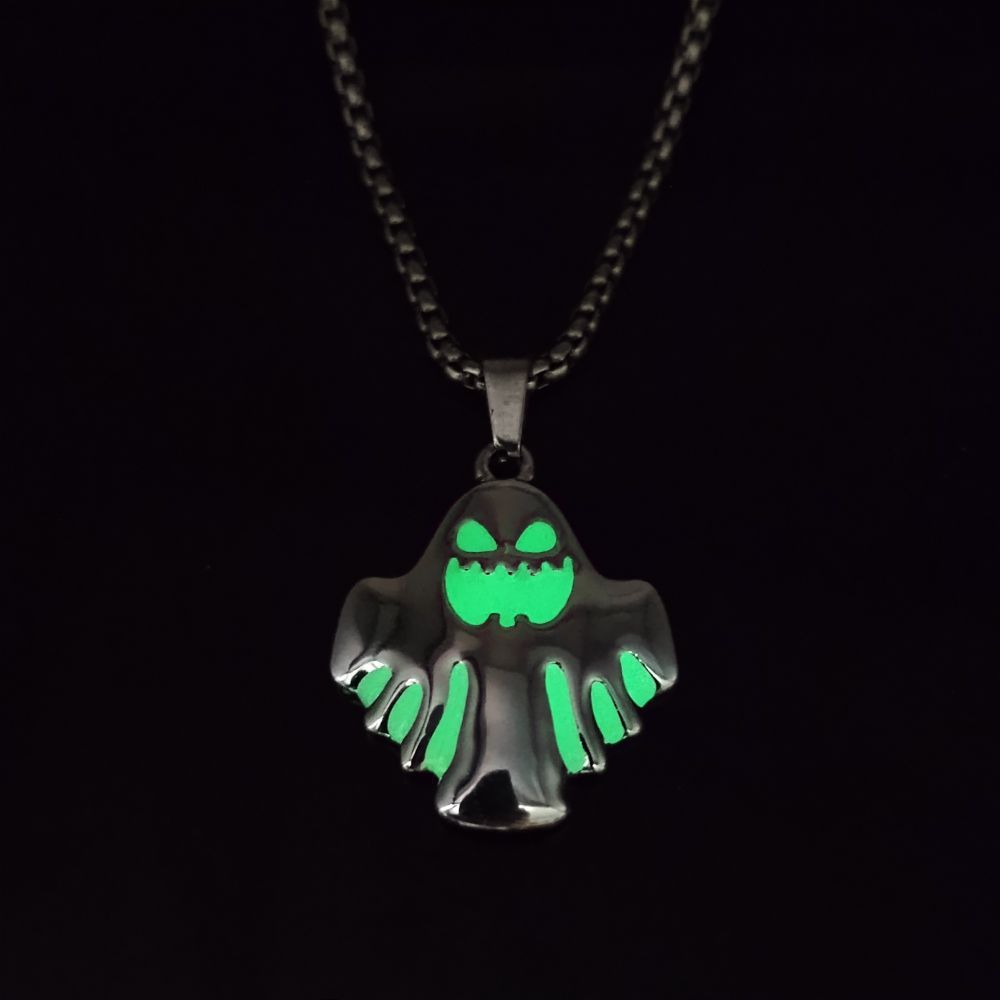 Collar de Halloween de Fantasma Luminoso